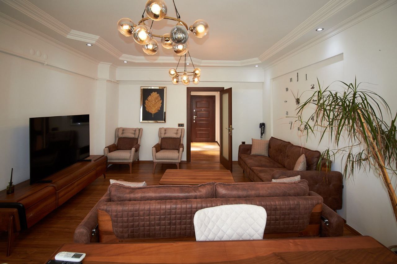 Квартира 2+1 в Лимане, аппартаменты площадью 90 м2 в новом жилом комплексе в Лимане. ЖК сдан.